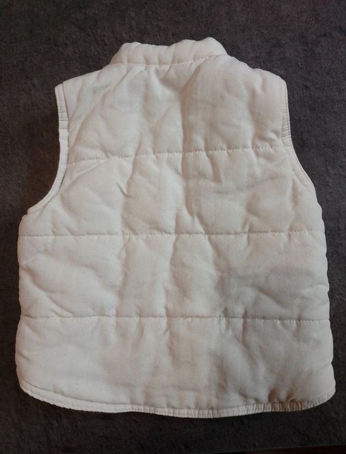 Blouson chaud sans manche 6 mois - photo numéro 2