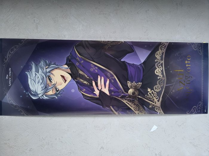 Twisted Wonderland Grande Affiche Platique Azul Ashengrotto 26x72 CM Disney