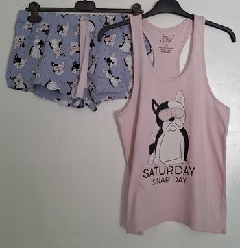 Pyjashort deux pièces