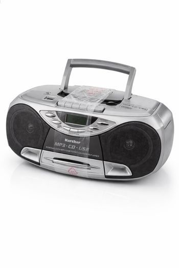 [NEUF] Poste radio Karcher RR 510N – CD / Cassette / USB / FM