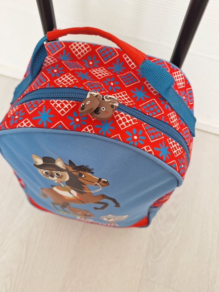 Sac a roulette, valise, sac a dos motif Mouk - photo numéro 3