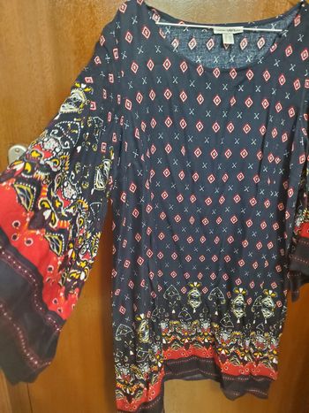 Robe courte imprimée femme Venca Taille L neuve
