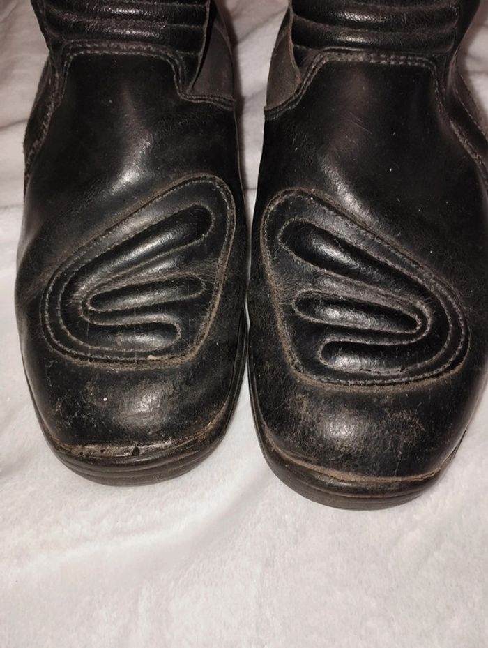 Chaussures moto cuir alpinestars - photo numéro 2