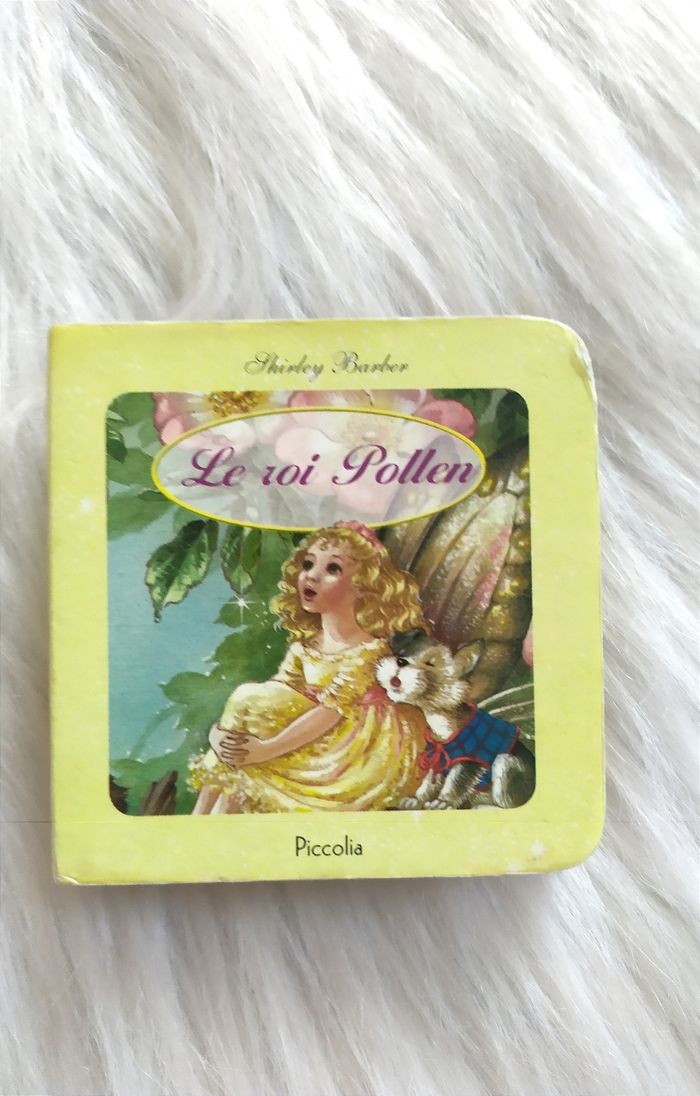 Mini livre cartonné pour bébé - Le Roi Pollen
