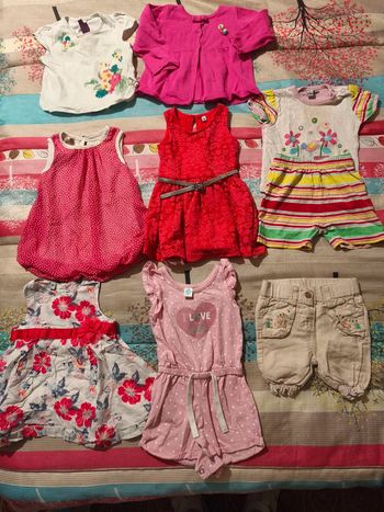Lot été bébé fille 6 mois