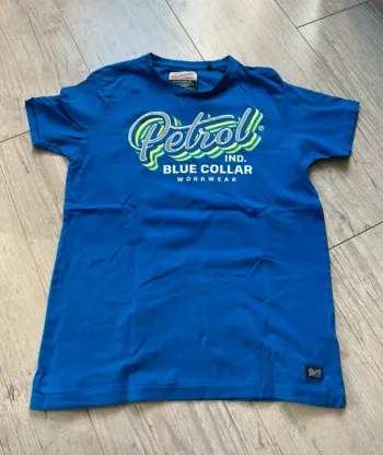 T shirt petrol bleu 14 ans