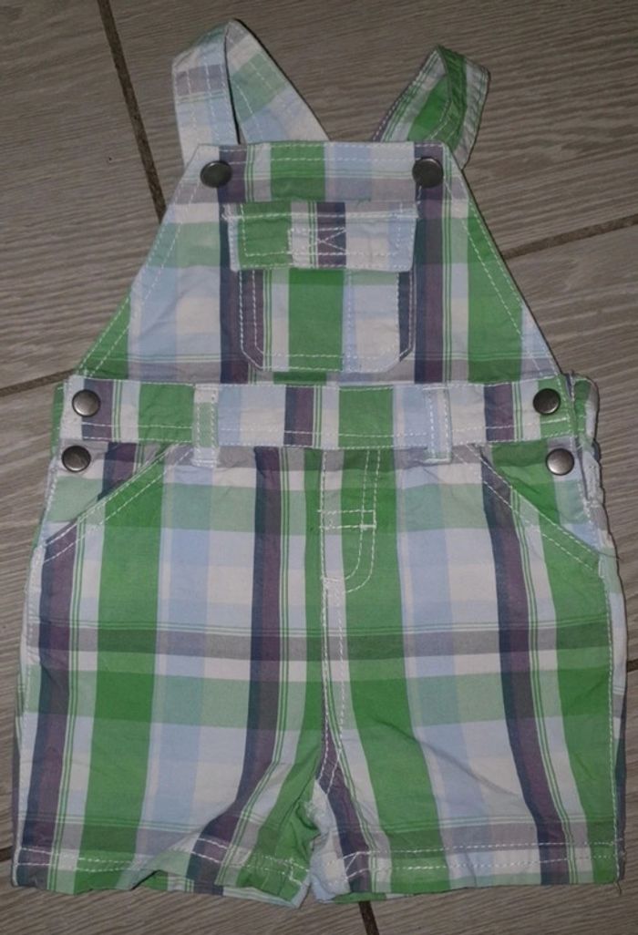 Salopette été extenso 68 cm