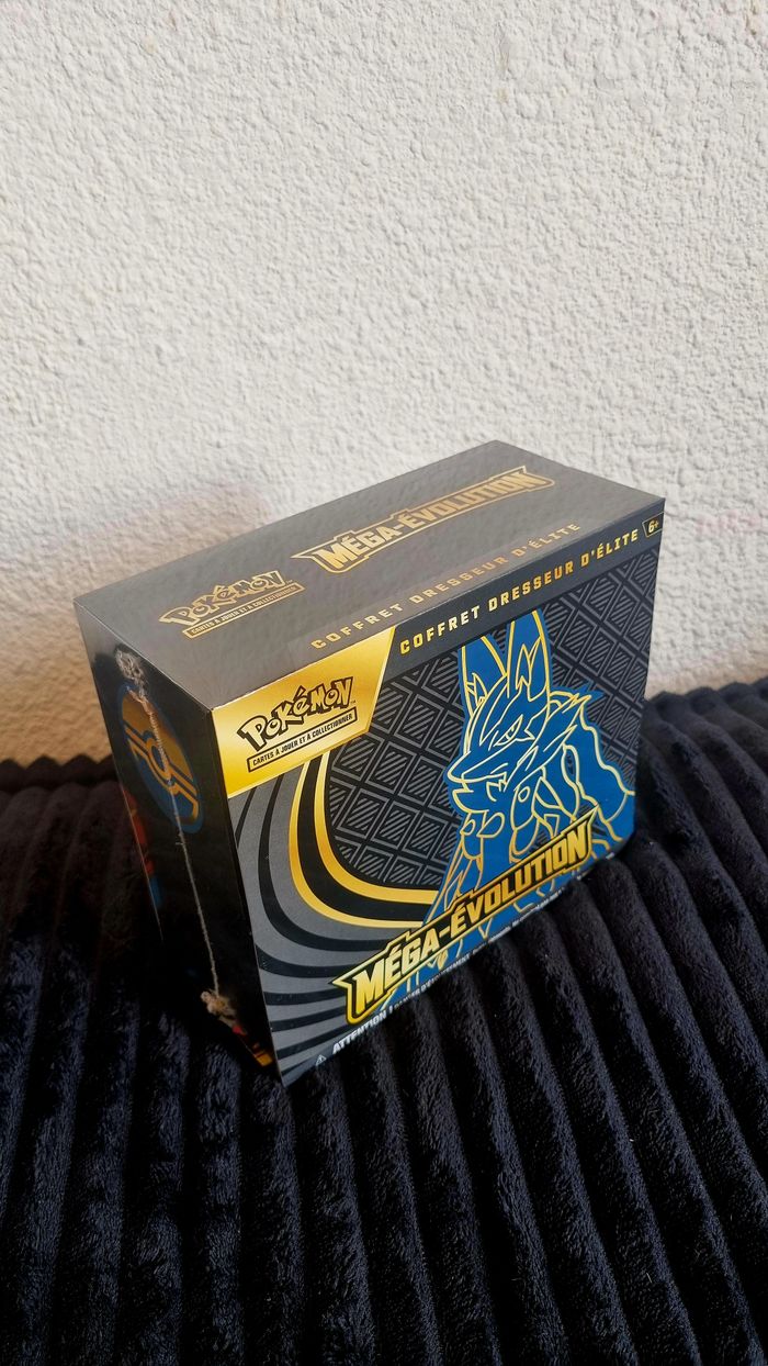 ETB Pokémon Méga Évolution – Méga Lucario Neuf & Scellé - photo numéro 4