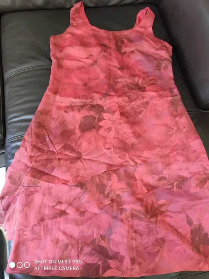 Ensemble robe veste un jour ailleurs sac taille40 - photo numéro 4