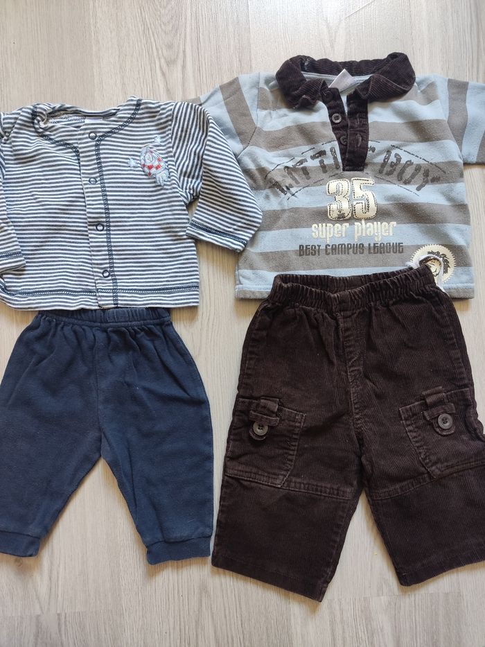 Lot vêtements 6 mois garcon - photo numéro 2