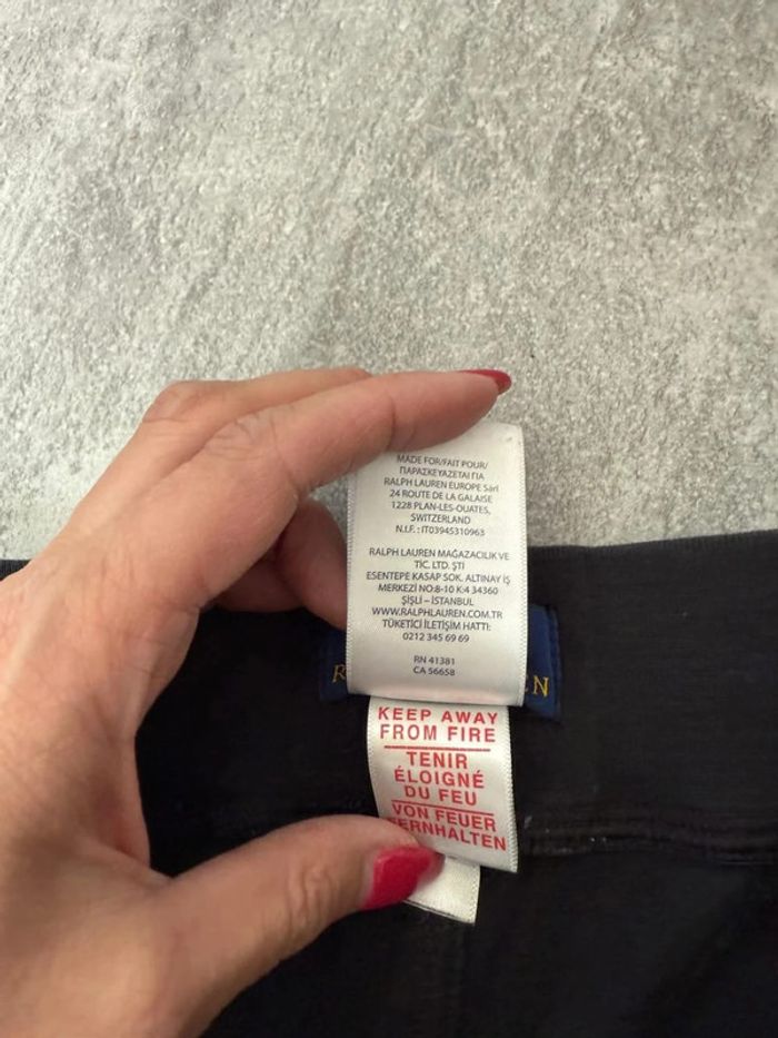 Pantalon de pyjama Polo Ralph Lauren homme noir taille S - photo numéro 6