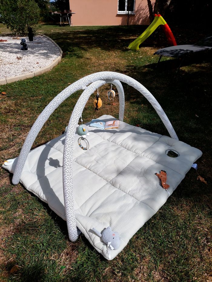 Tapis eveil tanzanie / Hanoïe vert sauge bébé garçon - photo numéro 6