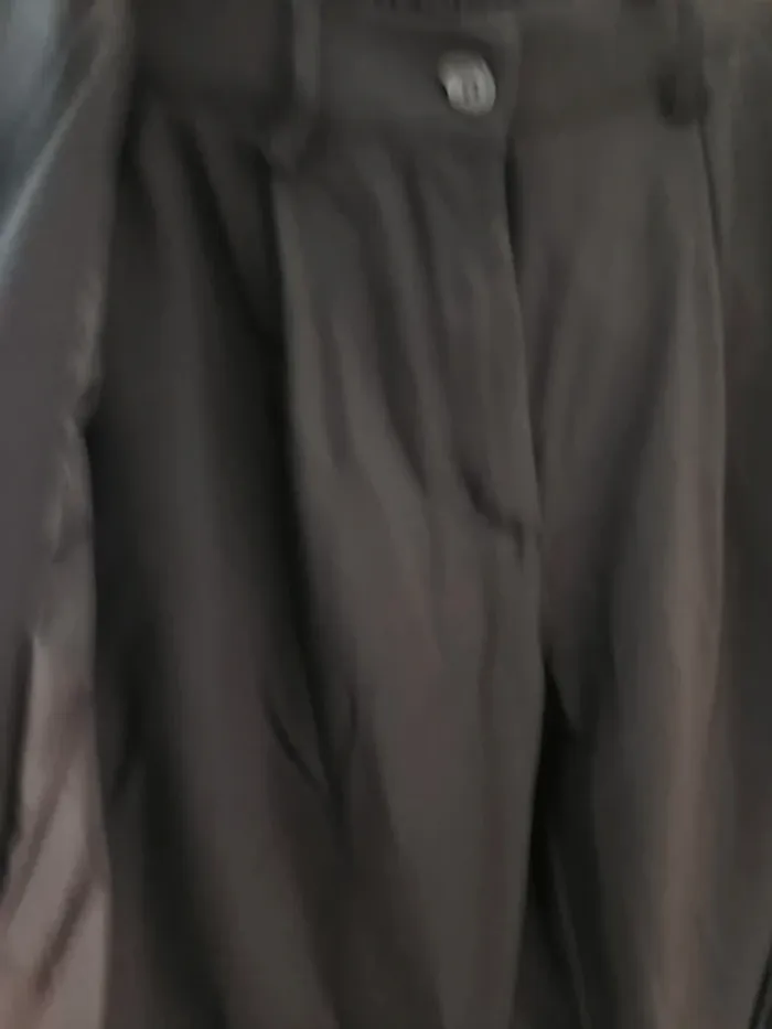 Tailleur pantalon noir s/m - photo numéro 3