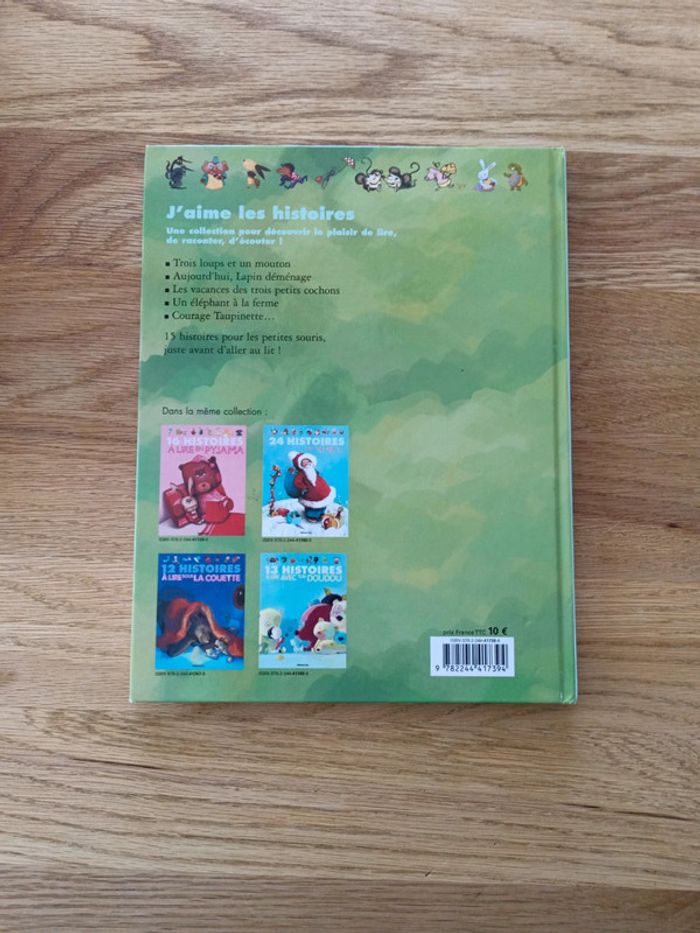 Livre 15 histoires au pays des animaux - photo numéro 3