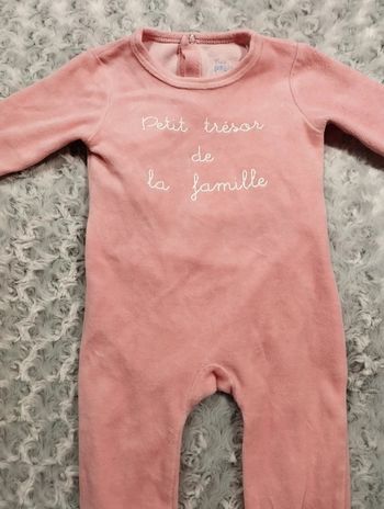 Pyjama velours 6 mois