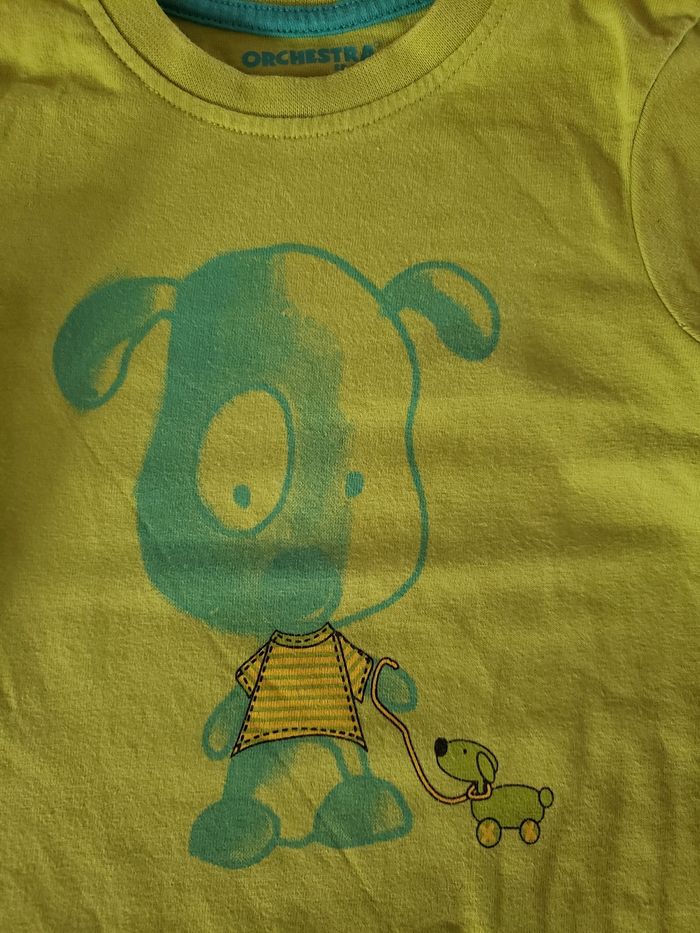 T-shirt manches longues anis Orchestra 18 mois - photo numéro 3