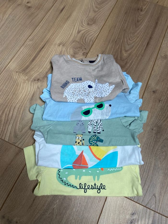 5 tee shirt garçon