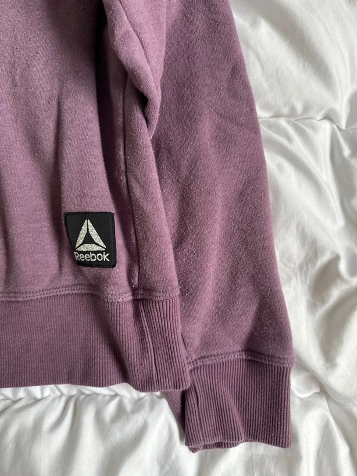 Sweat femme Reebok violet - Taille estimée S - photo numéro 5
