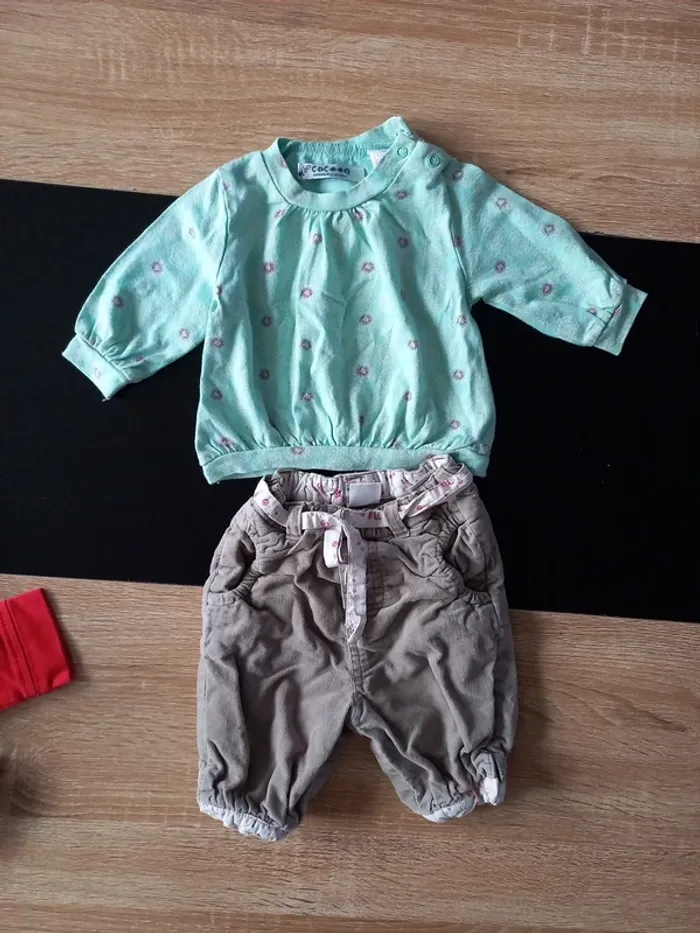 Ensemble fille Cocoon 3 mois