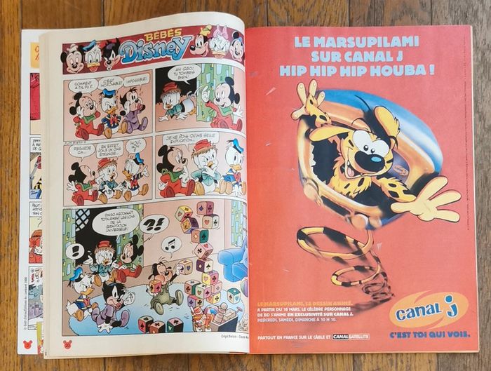 Ancien journal de mickey N°2493S poster createlier 2000 vintage - photo numéro 11
