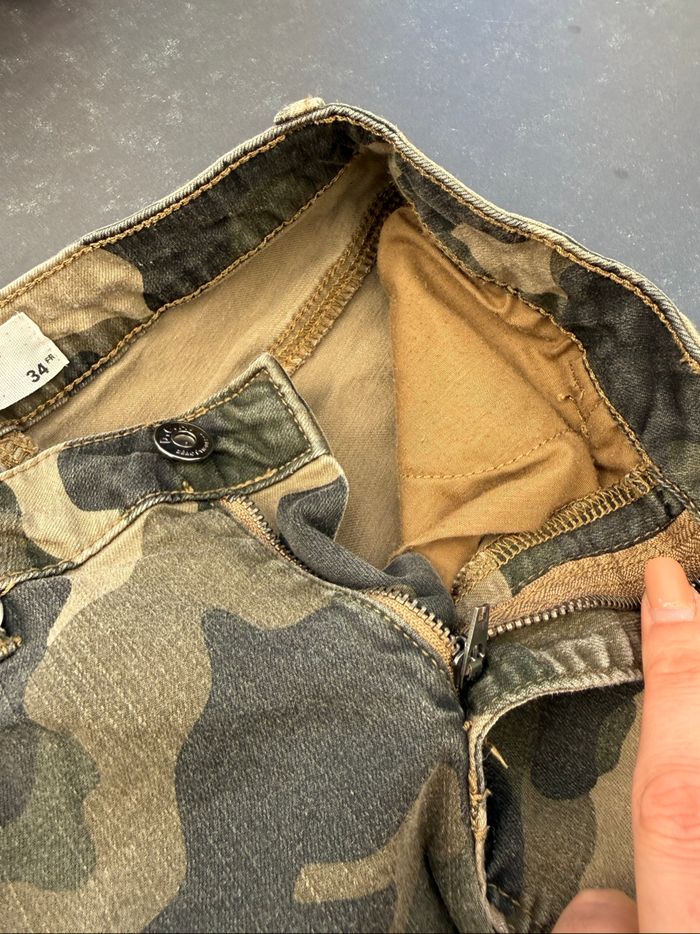 Jean slim camouflage - photo numéro 3