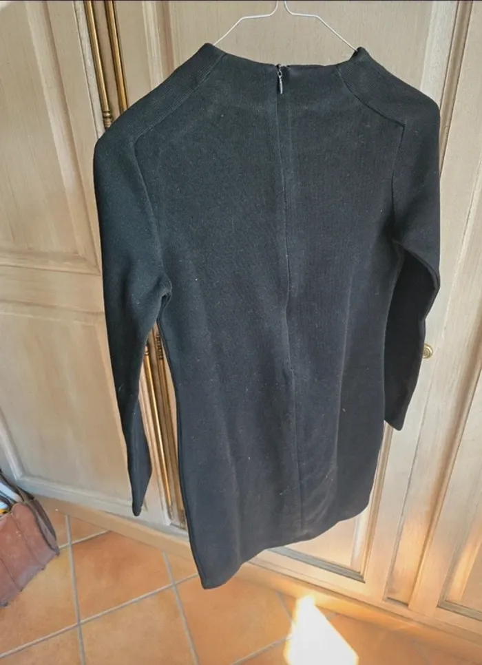 Robe noire zara taille S 36 - photo numéro 4