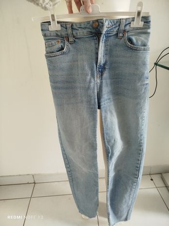 #kytie34femme. Jeans straight cropped taille 34 