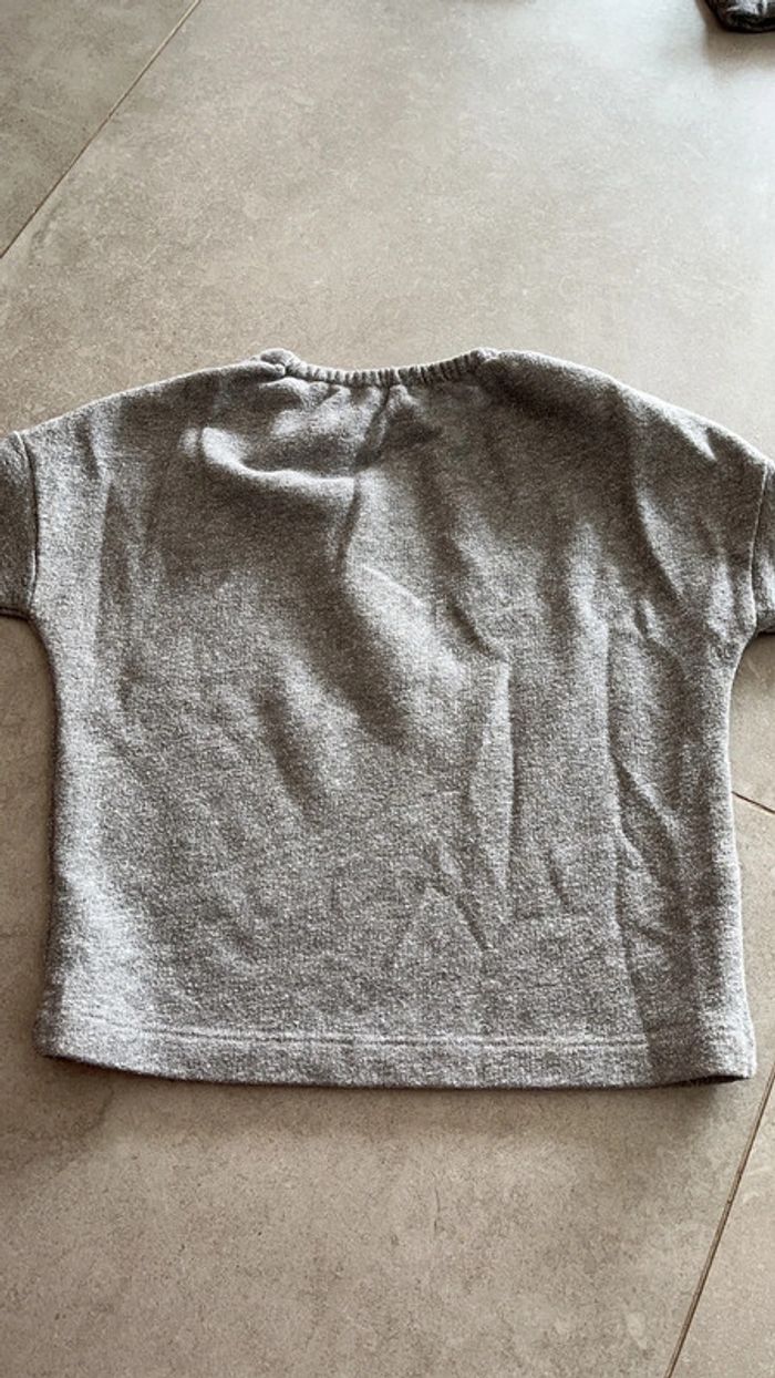 Pull léger gris perlé - photo numéro 5