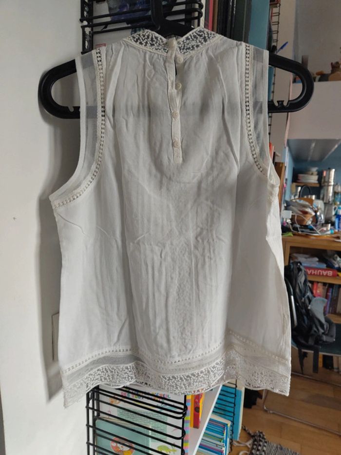 Blouse Promod dentelles - photo numéro 4