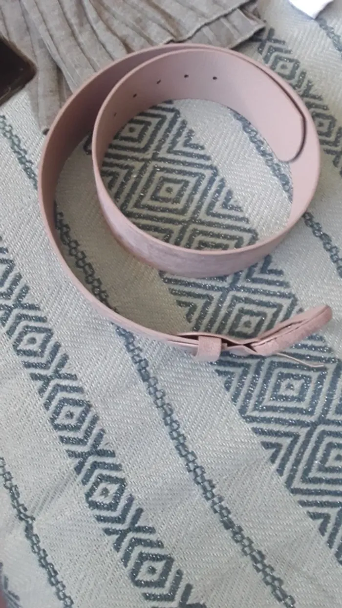 Ceinture beige neuve