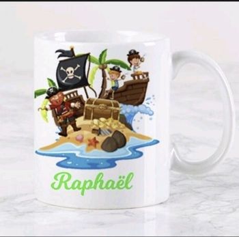 Mug pirate personnalisé
