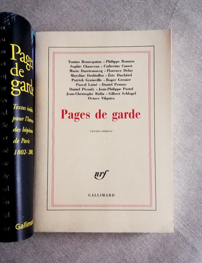 Pages de garde - photo numéro 3