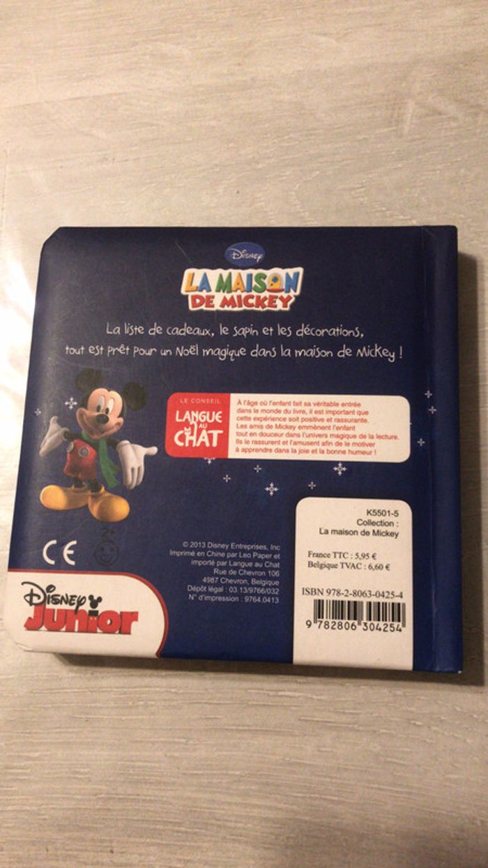 Livre La maison de Mickey - photo numéro 3
