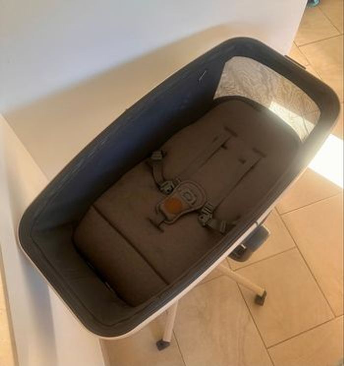 Maxi-Cosi Alba Berceau bébé 3 en 1, Lit bébé, Transat bébé inclinable et Chaise Haute bébé, Tissus 100% recyclés, Naissance à 3 Ans (15 kg), - photo numéro 8