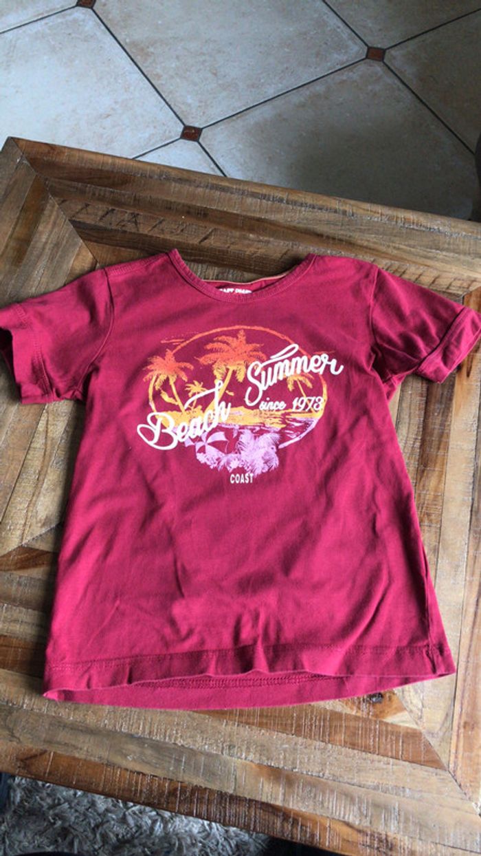 Teeshirt Bordeaux - photo numéro 2