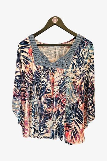 Blouse manches courtes T44