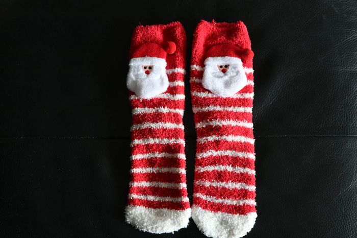 Chaussette chausson Noël - photo numéro 2