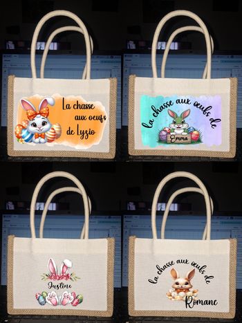 Sac en toile de jute 