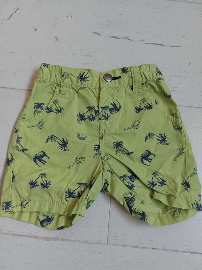 Short vert jungle Taille 12 mois Z Grain de Blé
