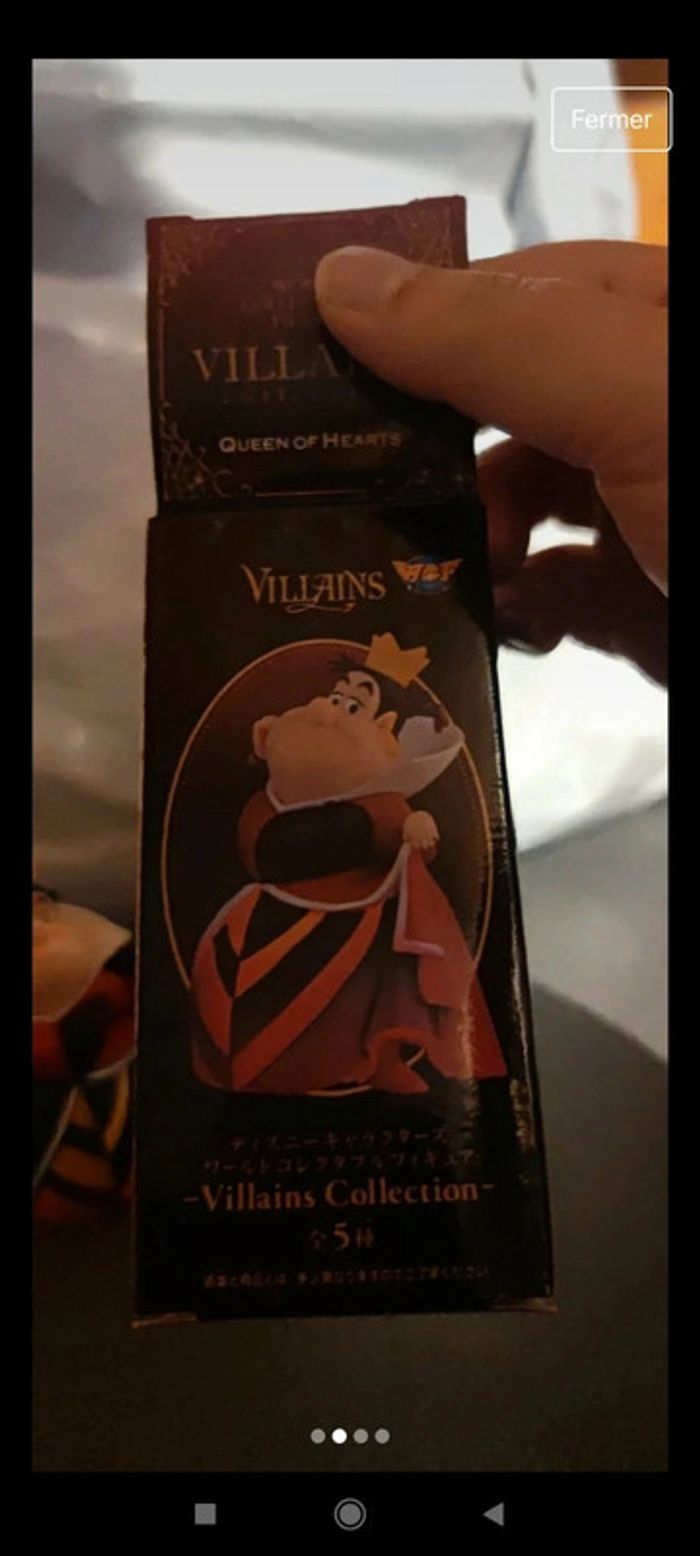 Figurine la reine de coeur vilains Disney - photo numéro 2