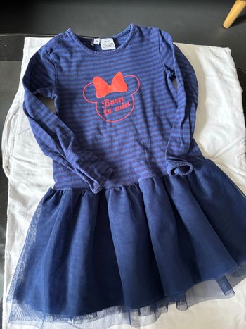 Robe Minnie bleu 