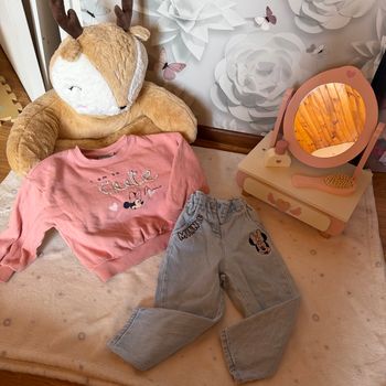 Ensemble pull et jean Minnie - T18mois - Disney 
