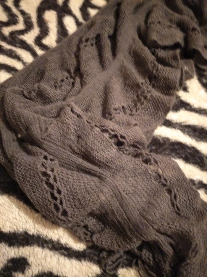 Écharpe marron - photo numéro 2