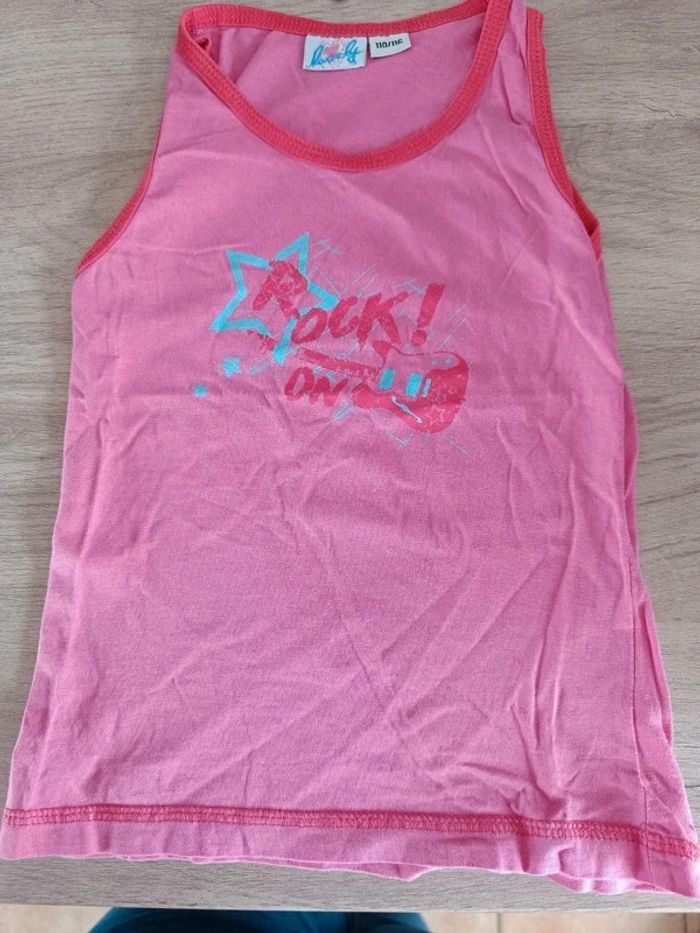 T-shirt fille 4/5 ans Rock n' Roll