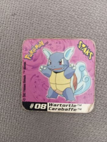 Magnet Pokémon Staks 2002 N°08 Carabaffe