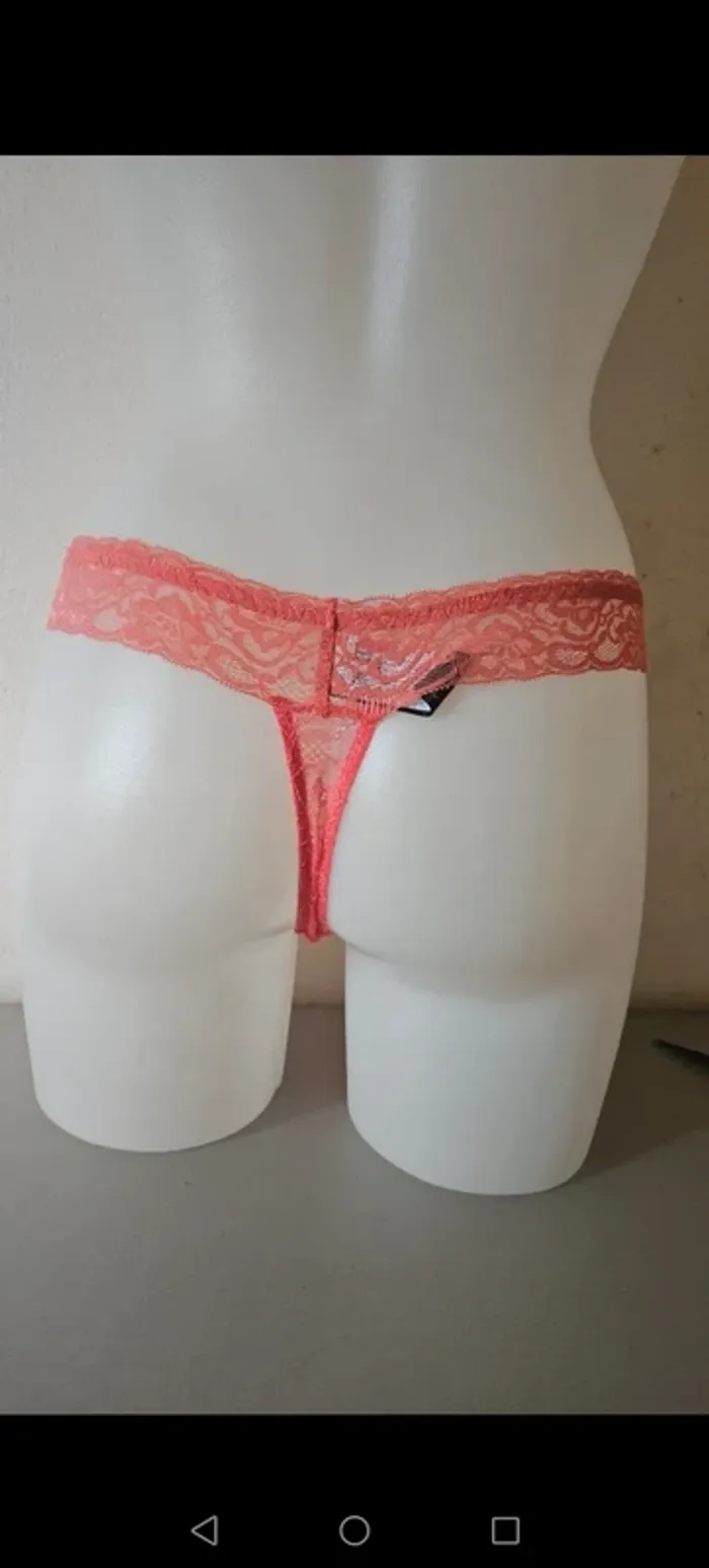 Lot de 5 strings dentelle taille M - photo numéro 3
