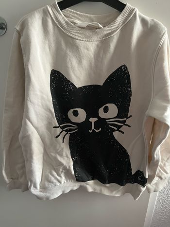 Sweat-shirt fille hm taille 9/10 ans