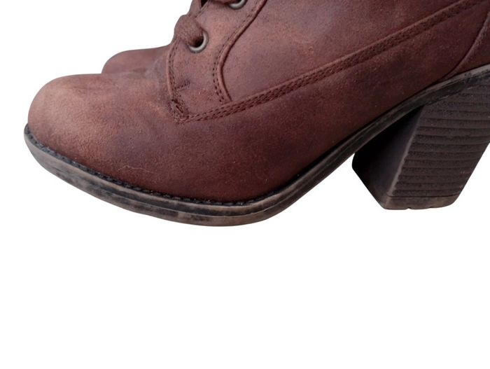 Boots marron vieillit - photo numéro 3