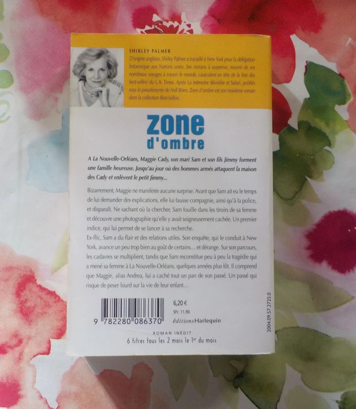 Zone d'ombre de Shirley Palmer Harlequin Best Sellers n°204 - photo numéro 2