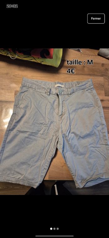 Short homme taille 38